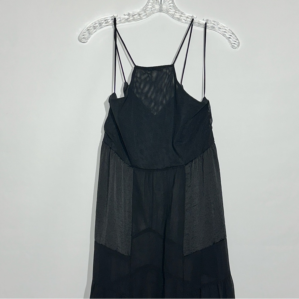 Zara Collection Maxi Patchwork Sheer Slip Dress - Picture 8 of 16